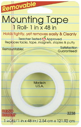 Removable Mounting Tape 1 x 72 roll #3239