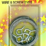 12 ft. Braided Wire Screw Eyes