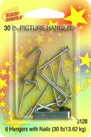 #3128 30 lb. Picture Hangers / Nails