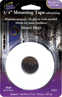 #3737 Heavy Duty Mounting Tape 3/4" x 50"