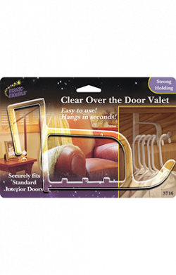 Clear Over the Door Valet