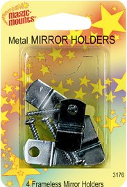 Metal Mirror Holders Screws