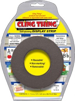 Cling Thing Display Strip, Grey #3290
