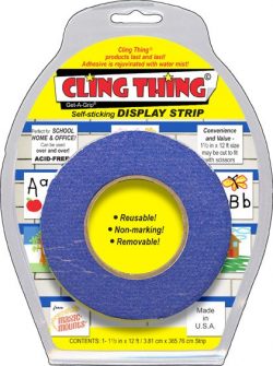 Cling Thing Display Strip, Blue #3289