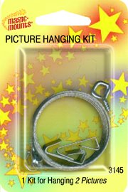 #3145 Picture Hanging Kit / 2 Pictures