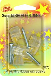 Small Mirror Holders Screws