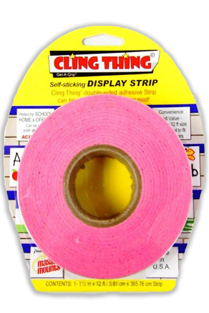 Cling Thing Display Strip Pink #3294