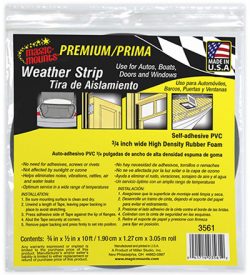 Premium  Weather Strip - 3/4" x 1/2"x 10 ft. #3561