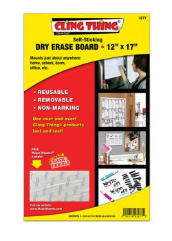 3277-Cling Thing Dry Erase Board 17" X 12"