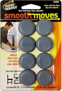SMOOTH MOVES 1-inch disks (gray) #3459G