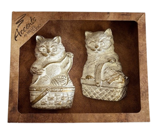 Cozy Kittens Wall Plaque